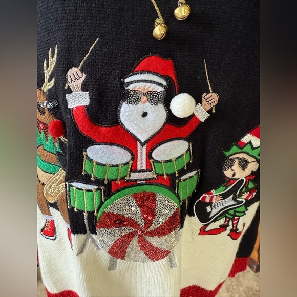 It’s Our Time ladies vintage Christmas sweater 2X very good condition - Picture 4 of 12